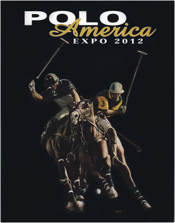 Polo America, Expo cover art by Ron Lesser - 2012