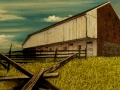 The Trostle Barn - Gettysburg Pennsylvania 