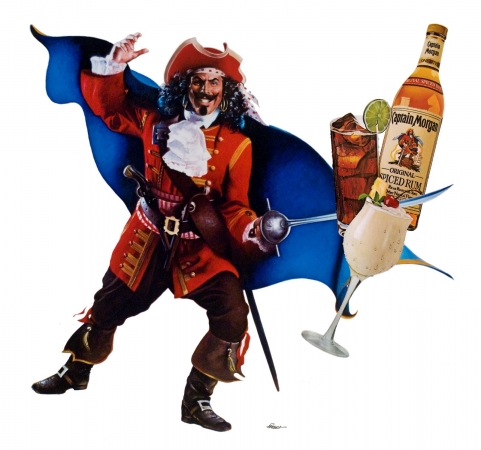 Captain Morgan Rum Ad