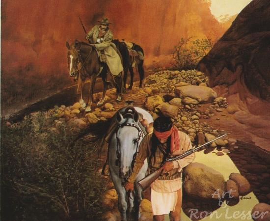 Art by Ron Lesser - American West 1800-1890